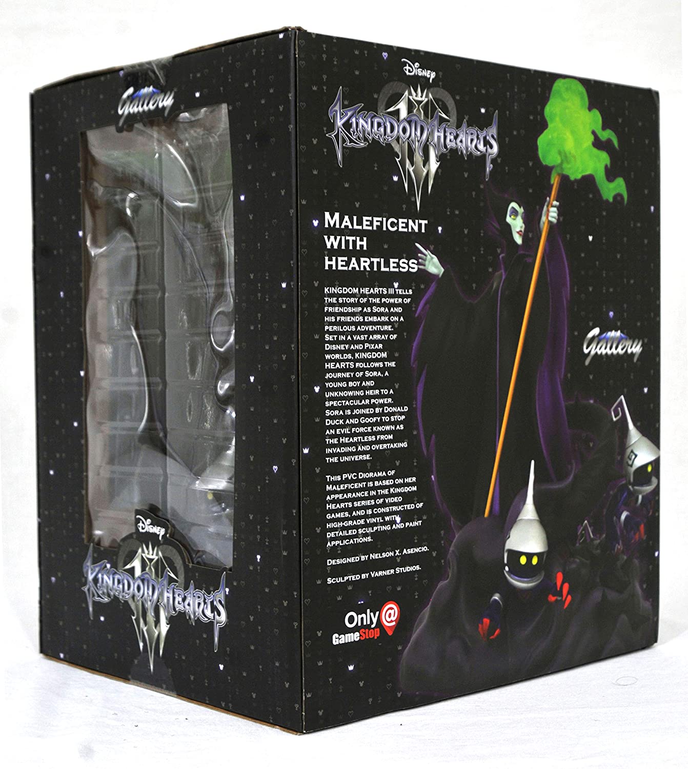 DIAMOND SELECT TOYS Kingdom Hearts III Gallery: Maleficent PVC Figure - Image 5