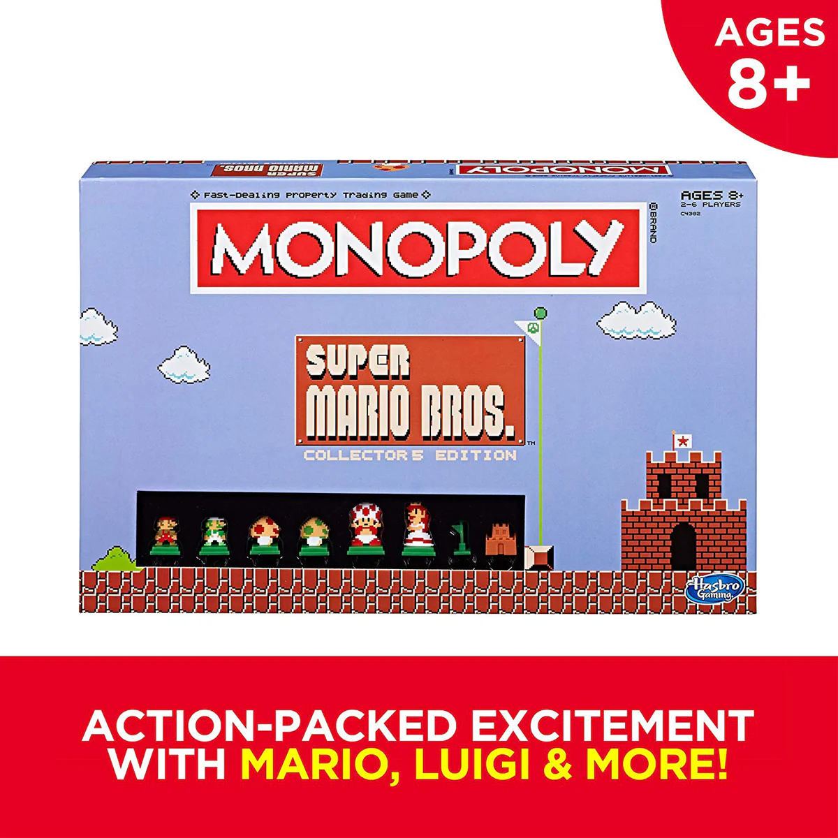 Monopoly: Super Mario Bros Collector's Edition Board Game - Image 3