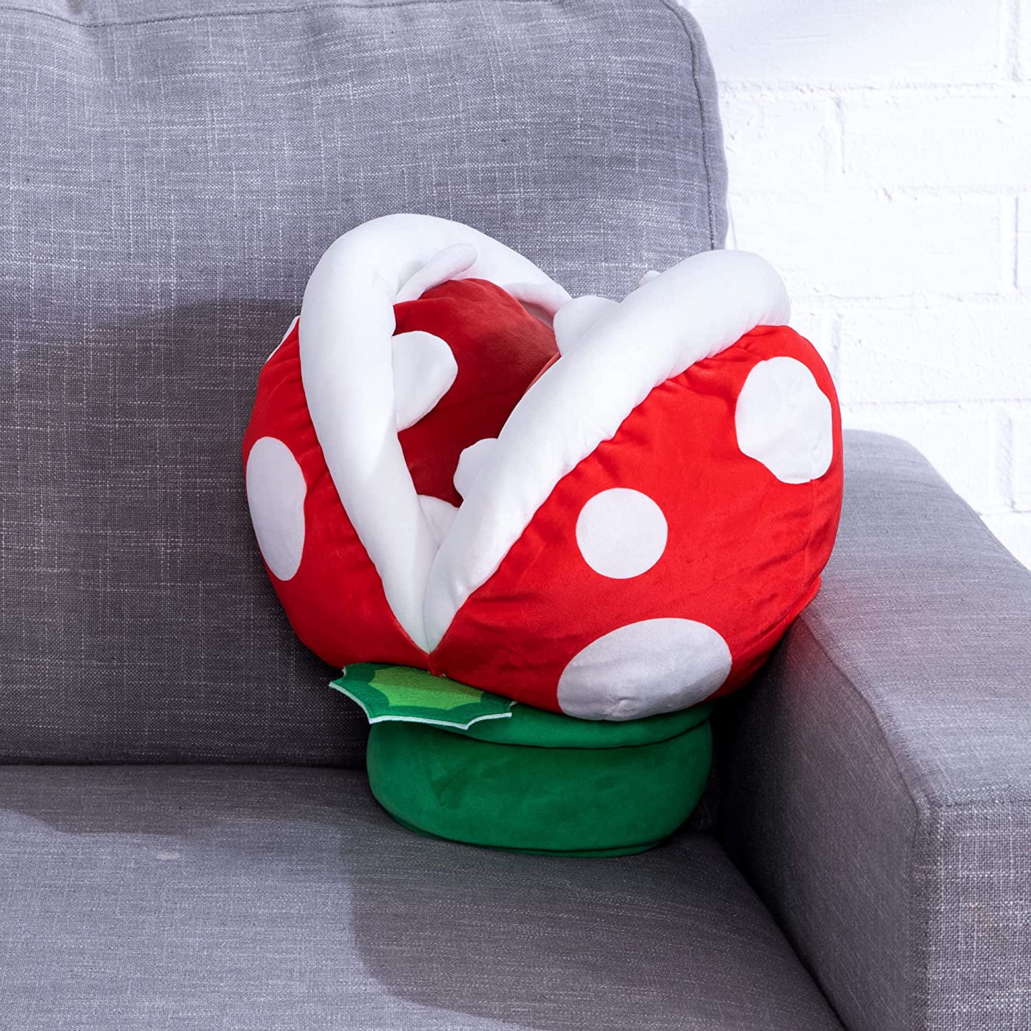 Super Mario Piranha Mega 15" Plush Stuffed Toy - Image 5
